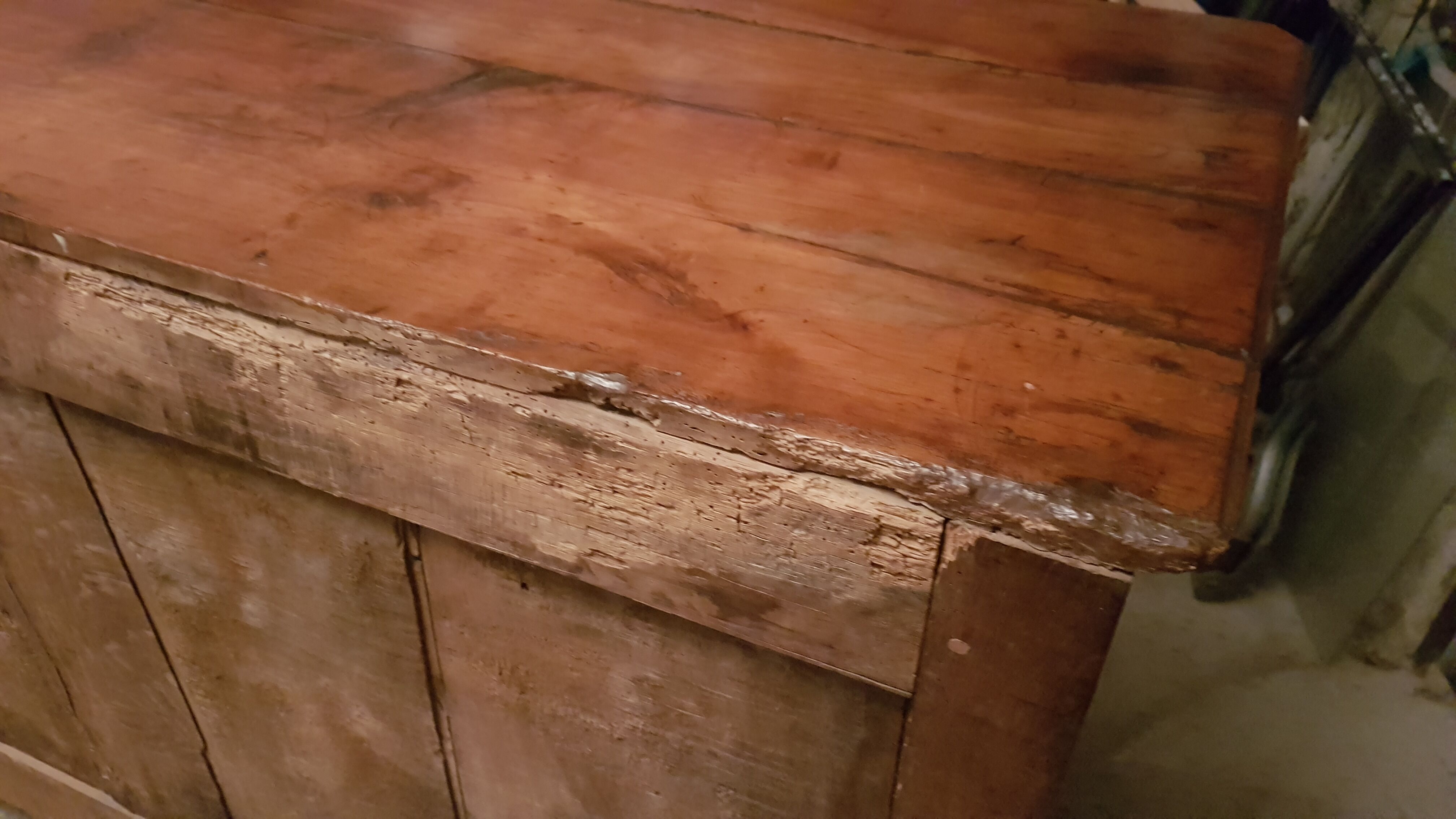 18th Louis XV country boat in cherry tree