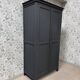 Large black Parisian wardrobe