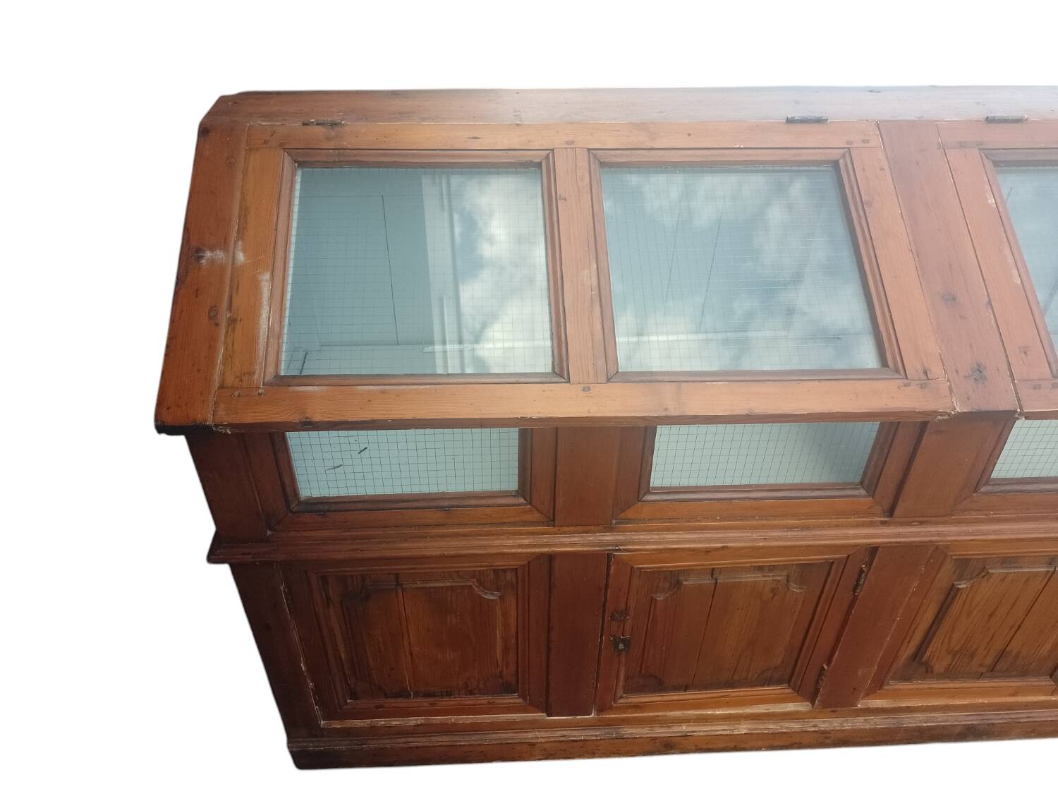 19th century haberdashery or grocery store window