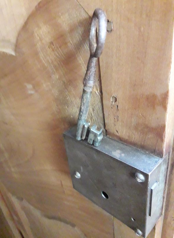 Cherry cabinet XIX° Louis XV