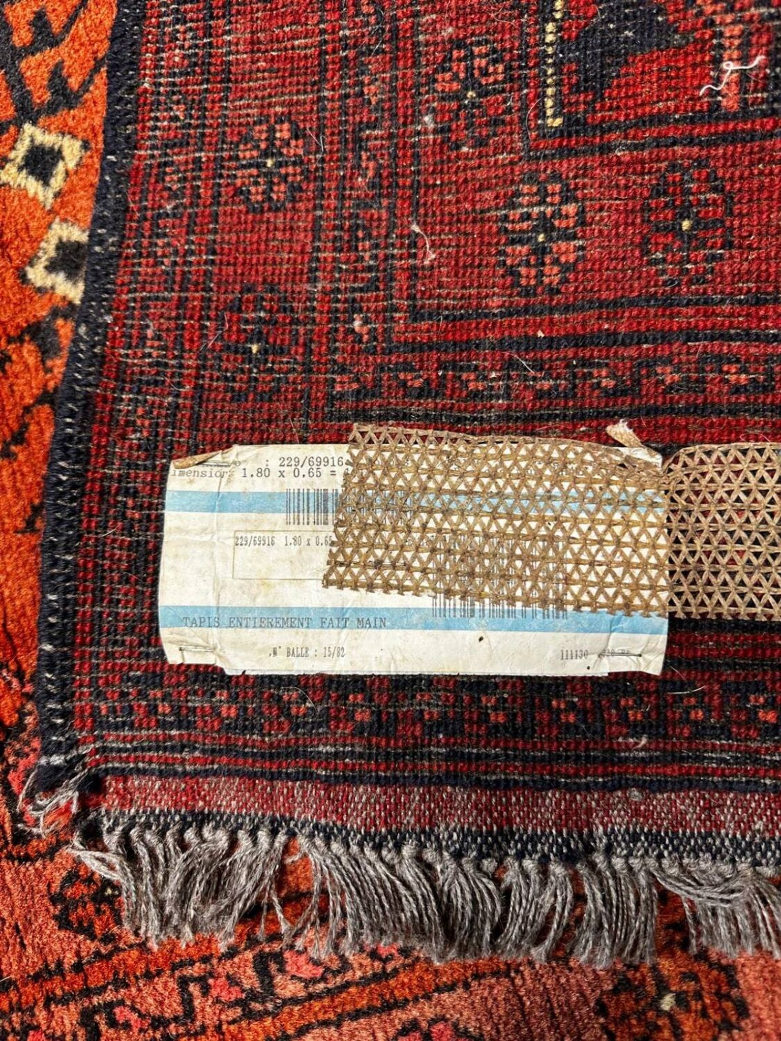 Tapis persan fait main