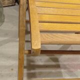 Beech folding chair