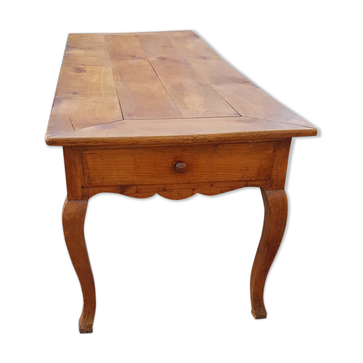 Cherry farm table 19th