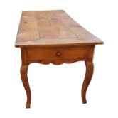 Cherry farm table 19th