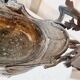 Late 19th century plated bronze planter, Louis XV style rocaille decoration