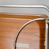Rolling trolley in formica and chrome Design, 1970