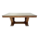 Table bureau Art Déco en chêne cérusé du XX siècle