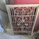 Art Nouveau cast iron grille from the 1900s.