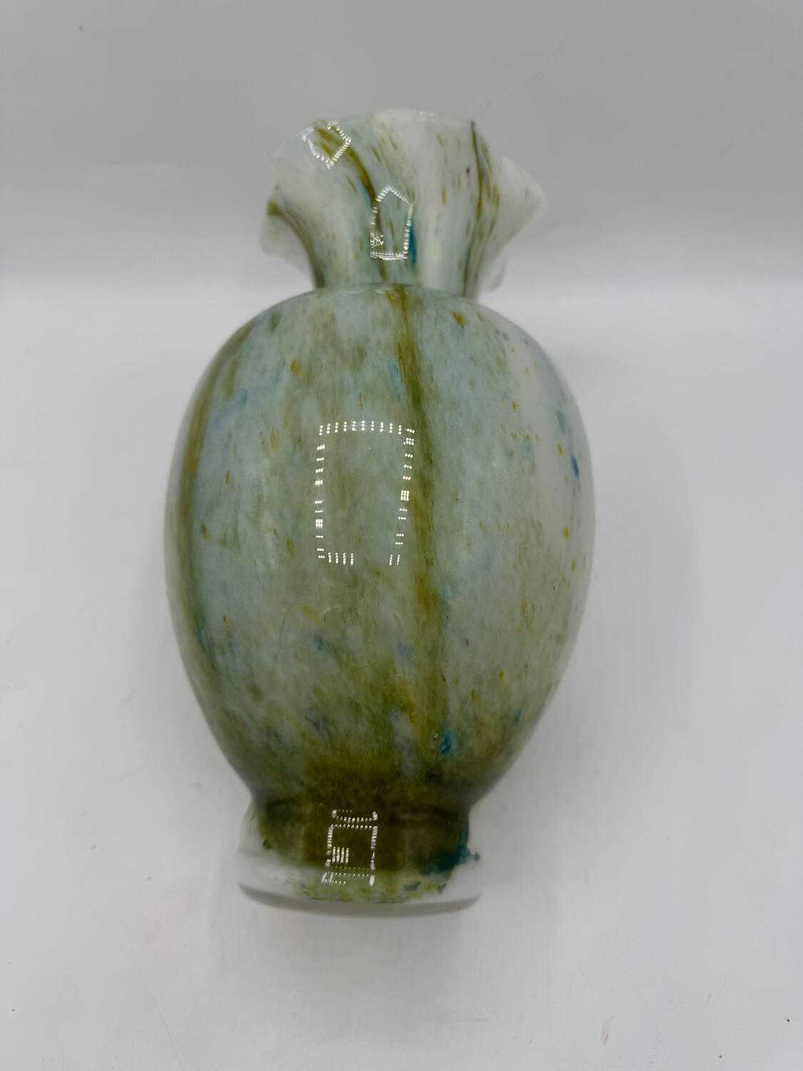 Vase opaline flammée