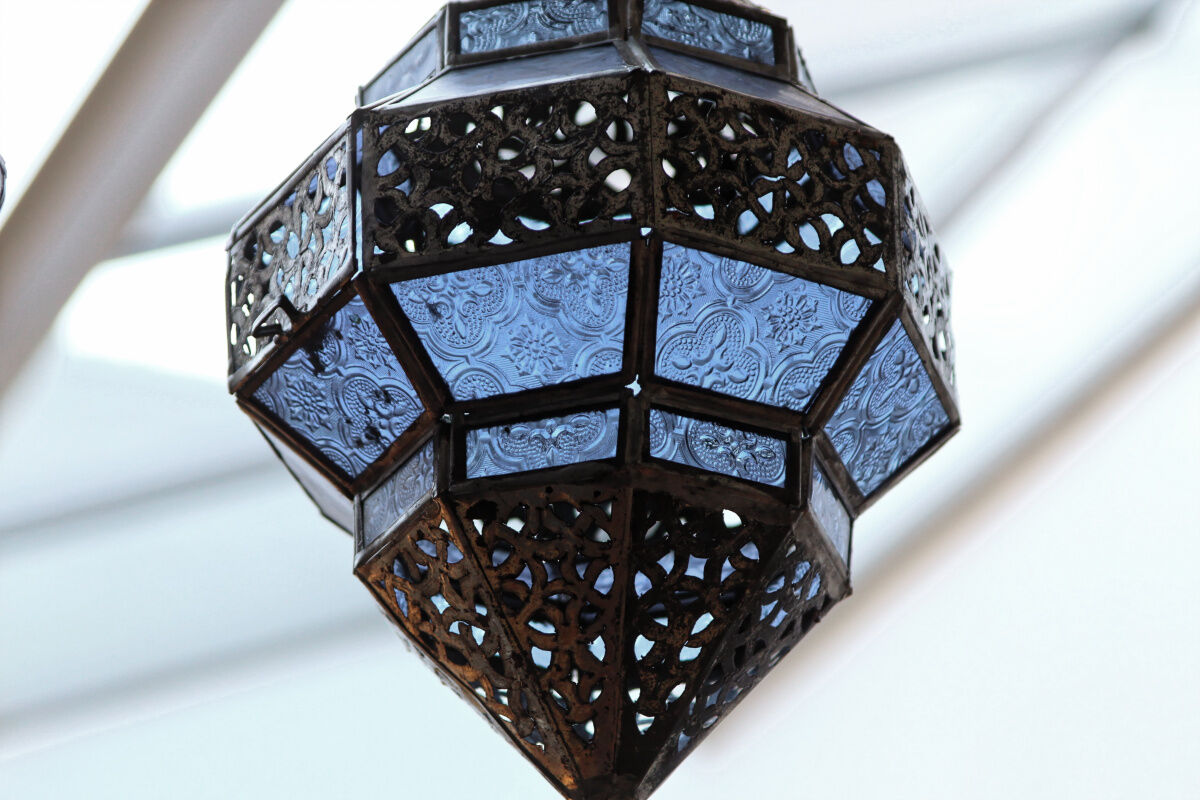 Pair of oriental lanterns