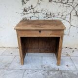 School desk with storage
