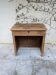 School desk with storage