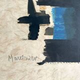 Share MANESSIER Elegy for Martin Luther King I, 1978. Signed lithograph.
