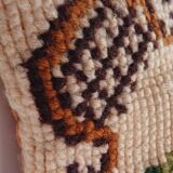 Vintage wool cushion