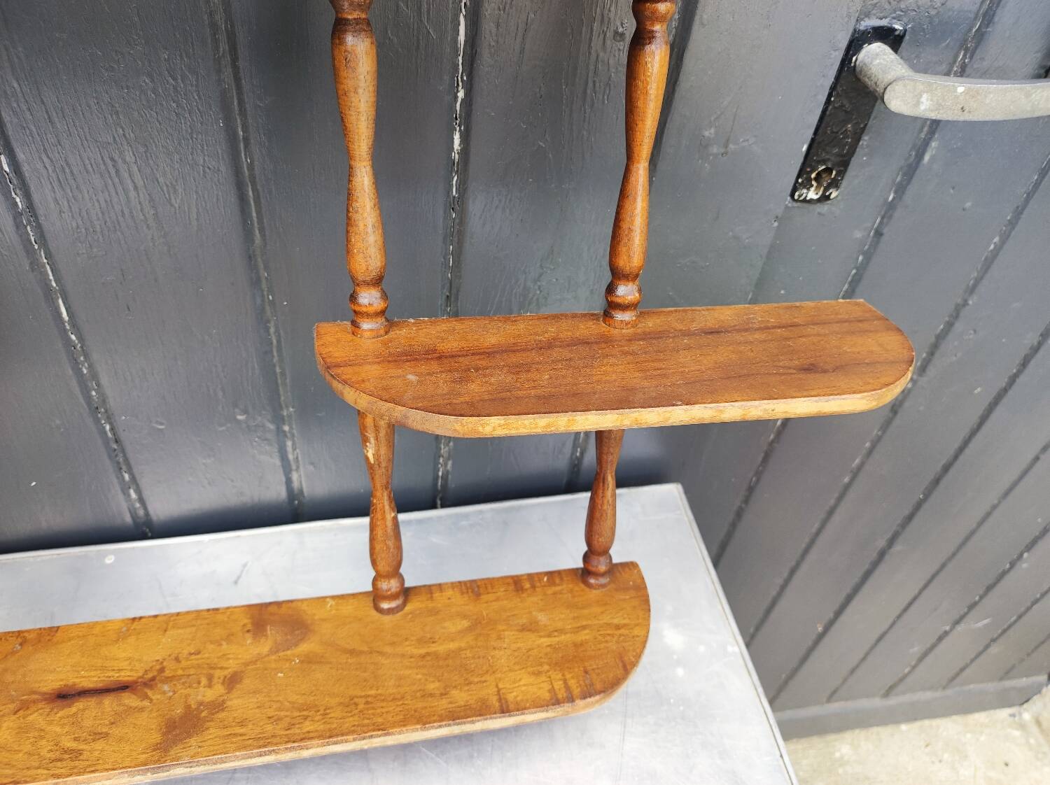 Vintage wooden shelf
