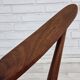 1960s Danish rocking chair by Frank Reenskaug, model 182, reupholstered.