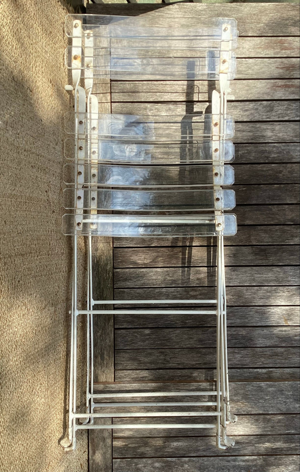 Chaises pliantes vintage << les invisibles >>