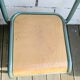 Set of 4 wood and metal chairs