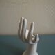hand ring holder soliflore decorative retro shabby vintage ring holder