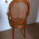 Canned medallion armchair in Louis XVI style