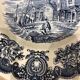 English service 6 hollow plates Enoch Wedgwood