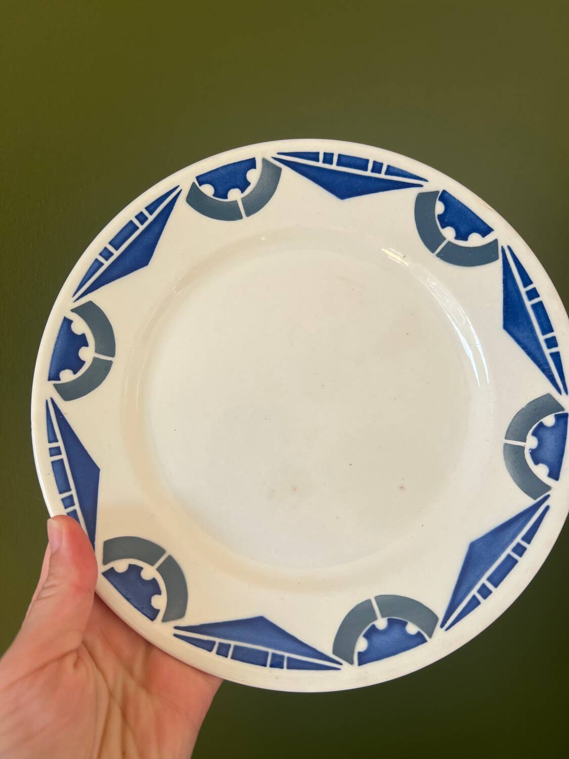 Badonvillier dessert plate