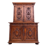 Carved sideboard, France, ca. 1870.