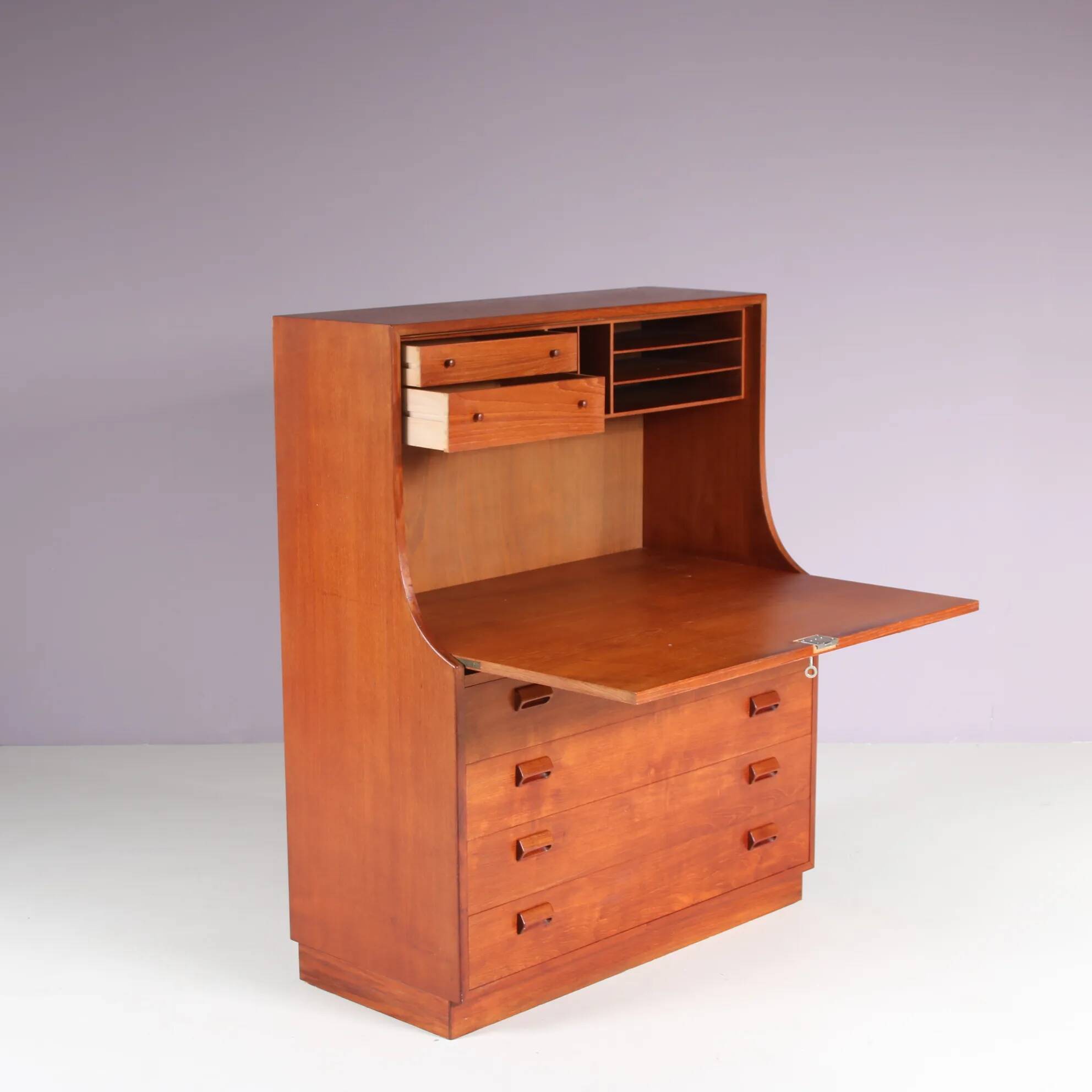 1960s secretary cabinet by Børge Mogensen for Søborg Møbelfabrik, Denmark
