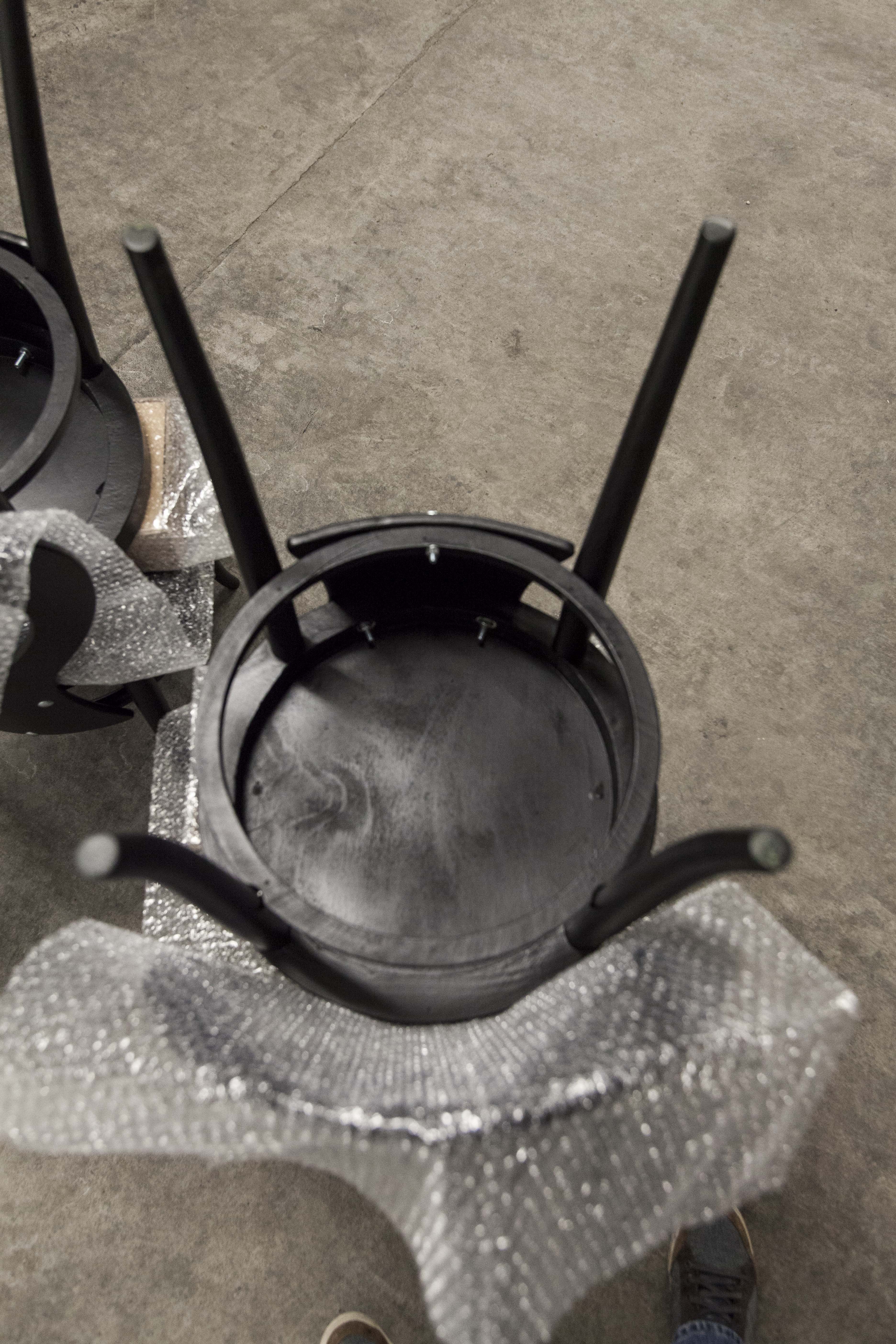 4 restored Baumann Seagull chairs