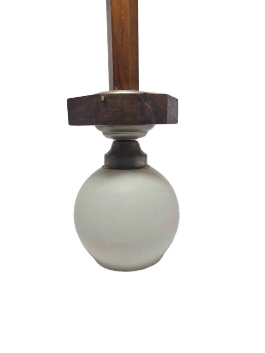 Art Deco pendant lamp, former Czechoslovakia, 1950s
