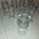 10 crystal liqueur glasses