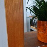 Scandinavian vintage wooden mirror