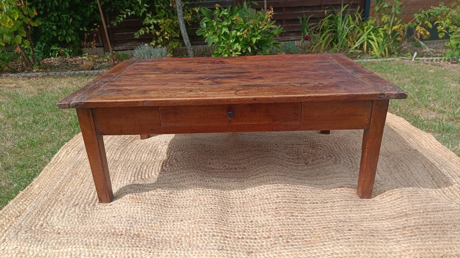 Antique farmhouse coffee table