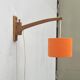 Mid-century cantilever wall lamp with a pivoting arm, 1960s.