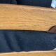 Scandinavian lounge chair COJA in wood and leather, 1960s