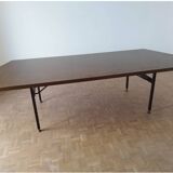 270 cm Grande table imposante Alain Richard hexagonal