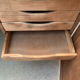 Solid oak Art Deco desk