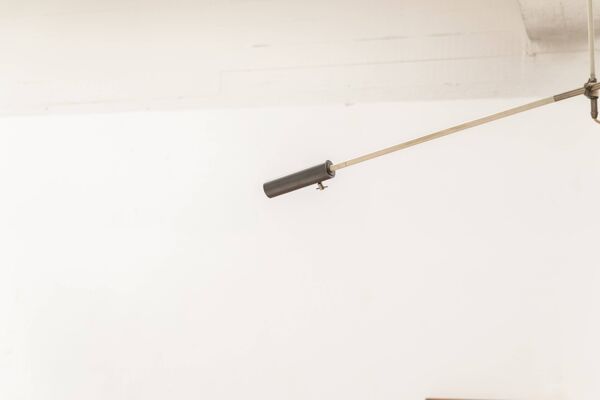 Counterbalance ceiling lamp by JJM Hoogervorst for Anvia Almelo, 1950's