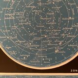 Lithograph on the sky 1900