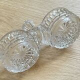 Table saltron in Baccarat crystal large model