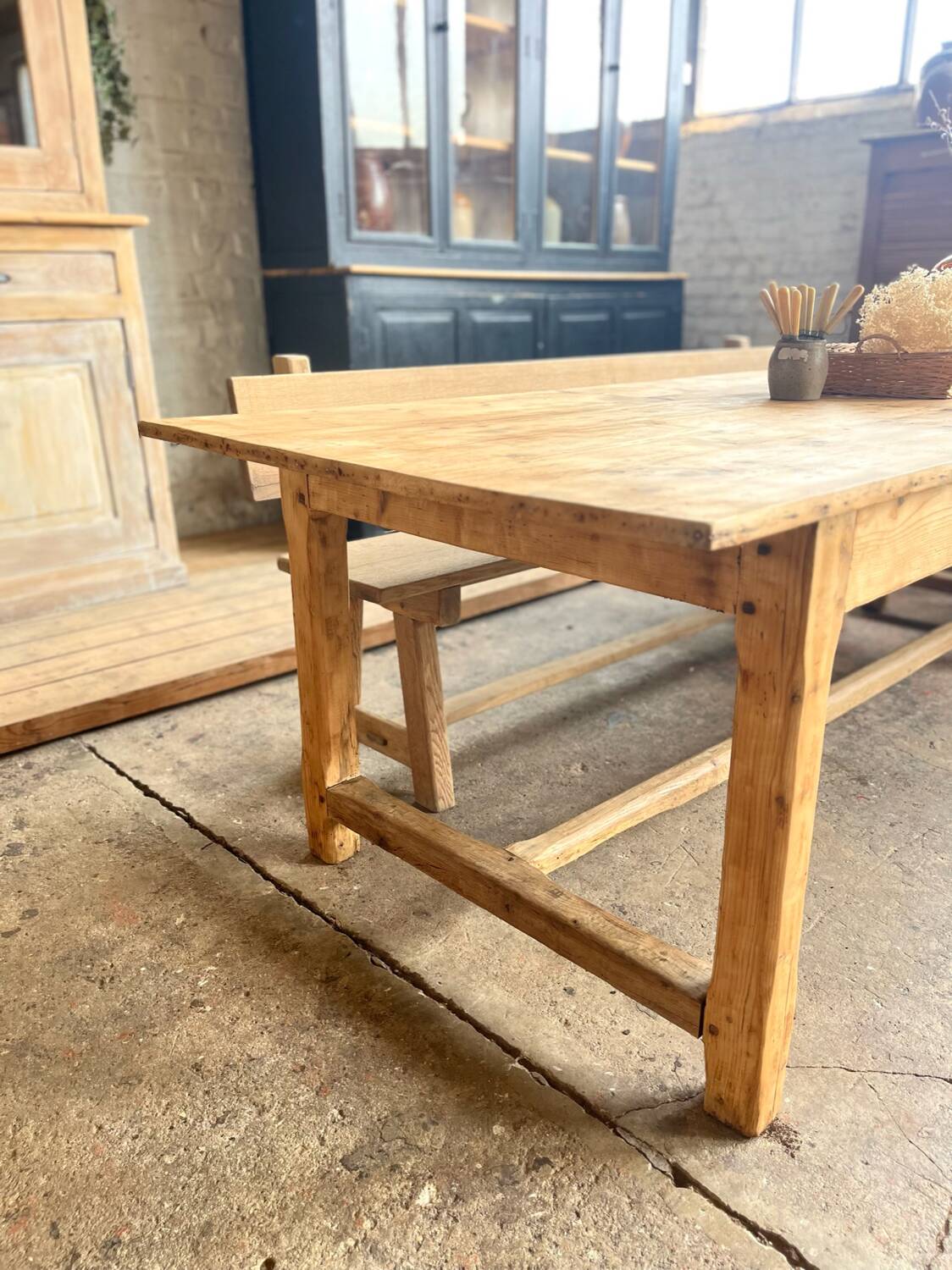 Old workshop table 2.50m