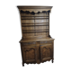 Antique Vendée dresser in solid elm by artisan Chaillou Hermouet.