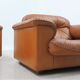 De Sede « DS 101 » fauteuils en cuir années 1970