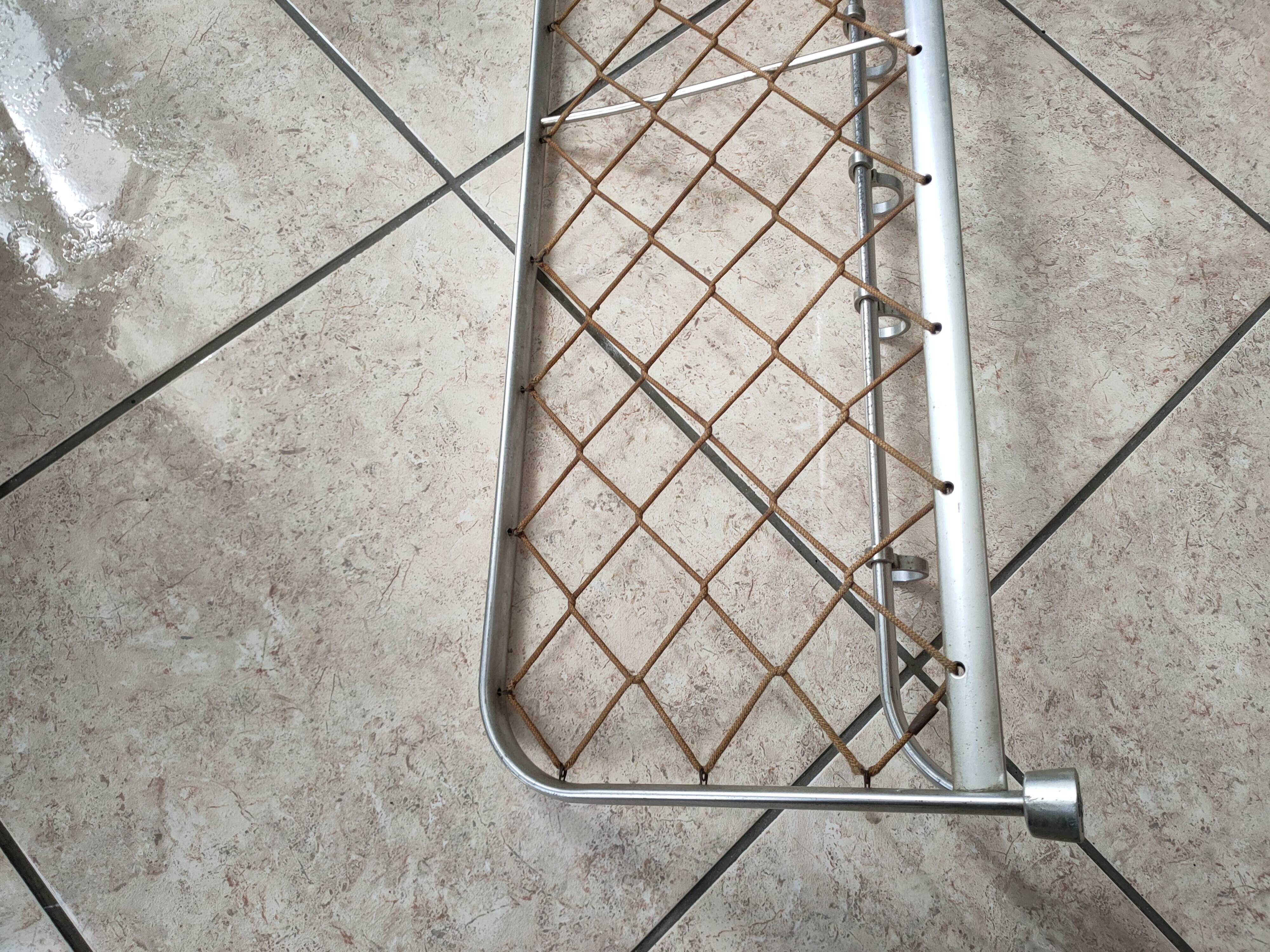 50s-60s aluminum coat rack