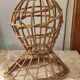 Old Marotte rattan hat head
