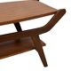 Vintage coffee table teak veneer 1960s design