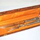 Rococo service cutlery in SILVER Minerve Armand Frenais 1900 Serving knife and fork