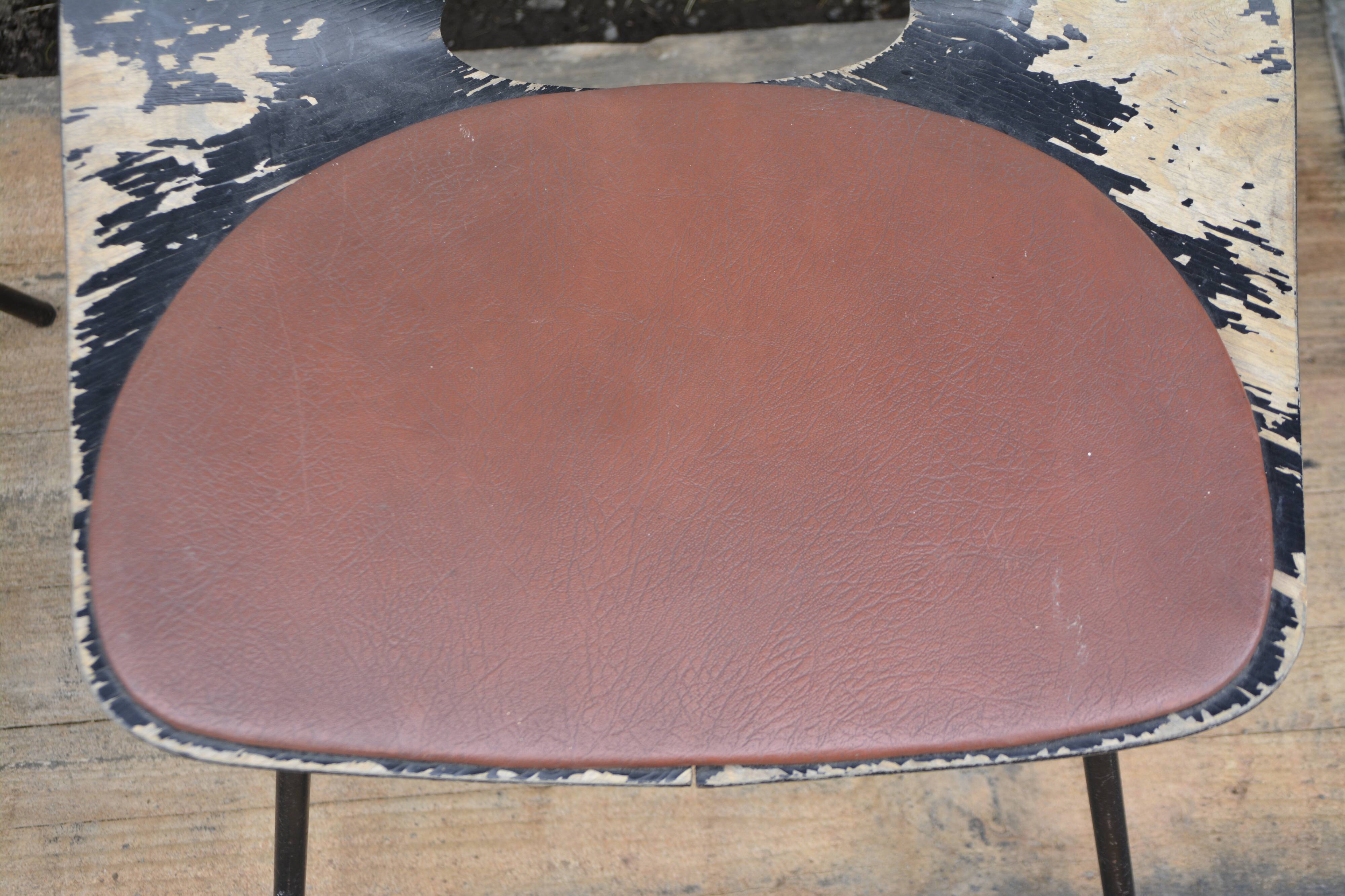 Pair of Tonneau chairs by Pierre Guariche