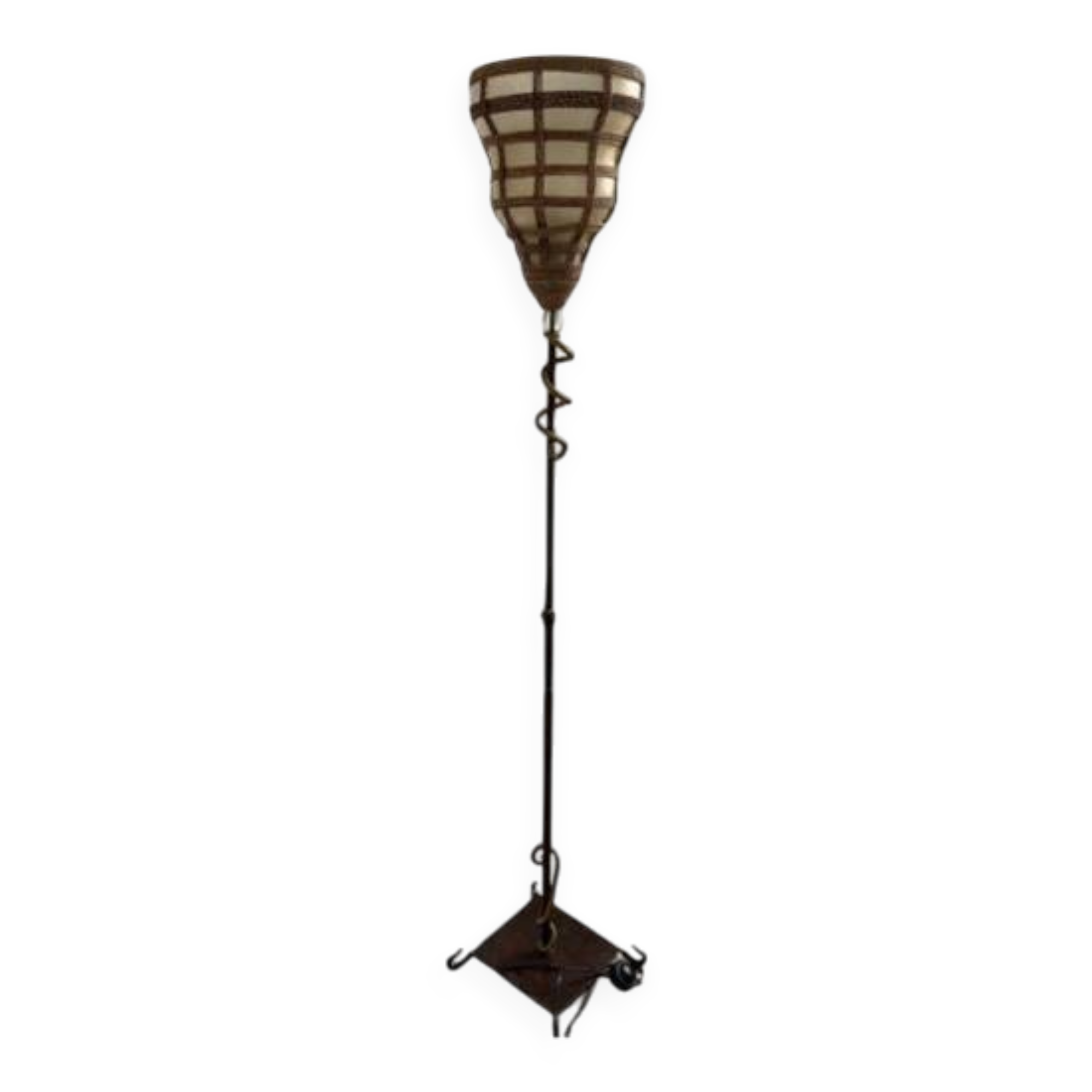 wrought iron floor lamp