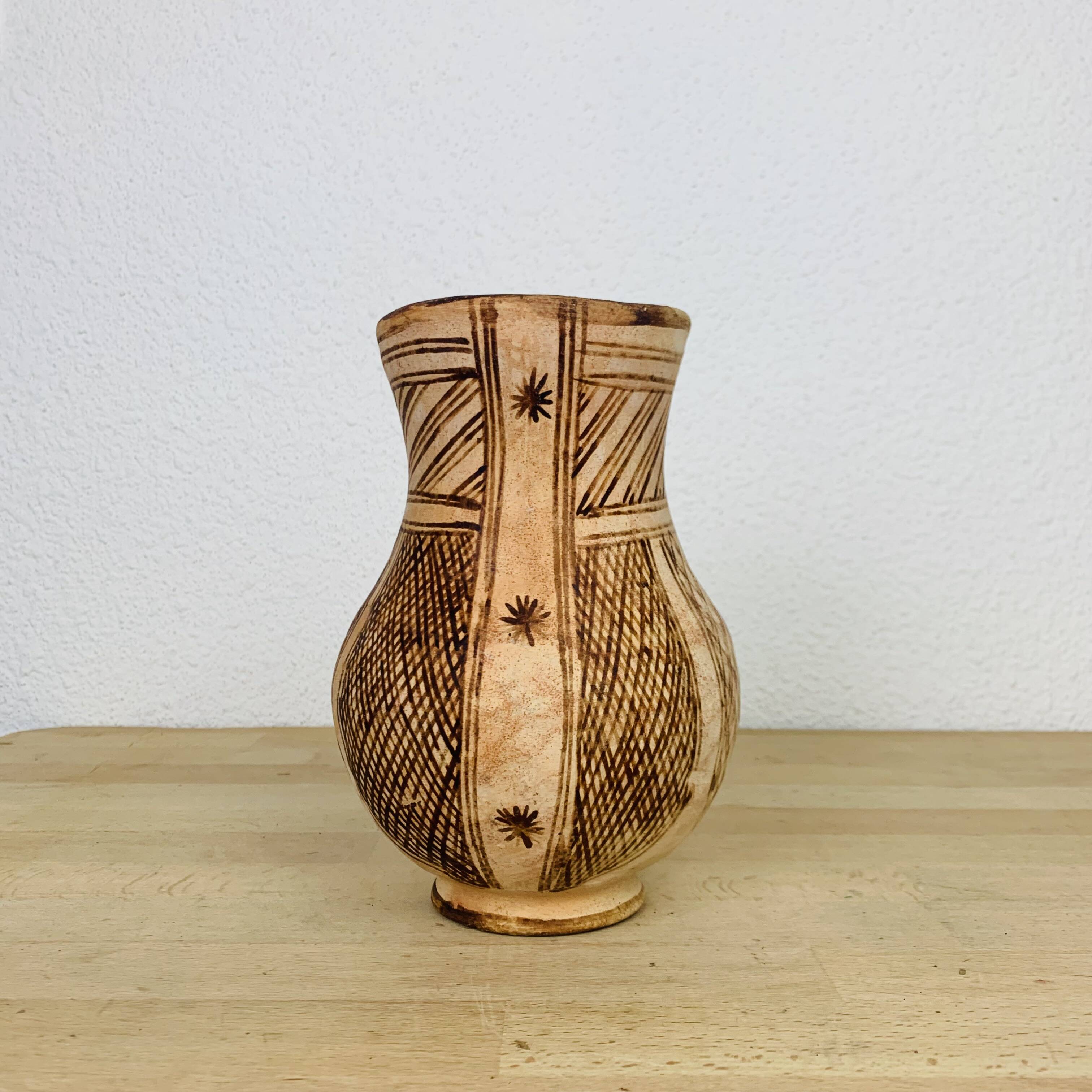 Berber pitcher ethnic style